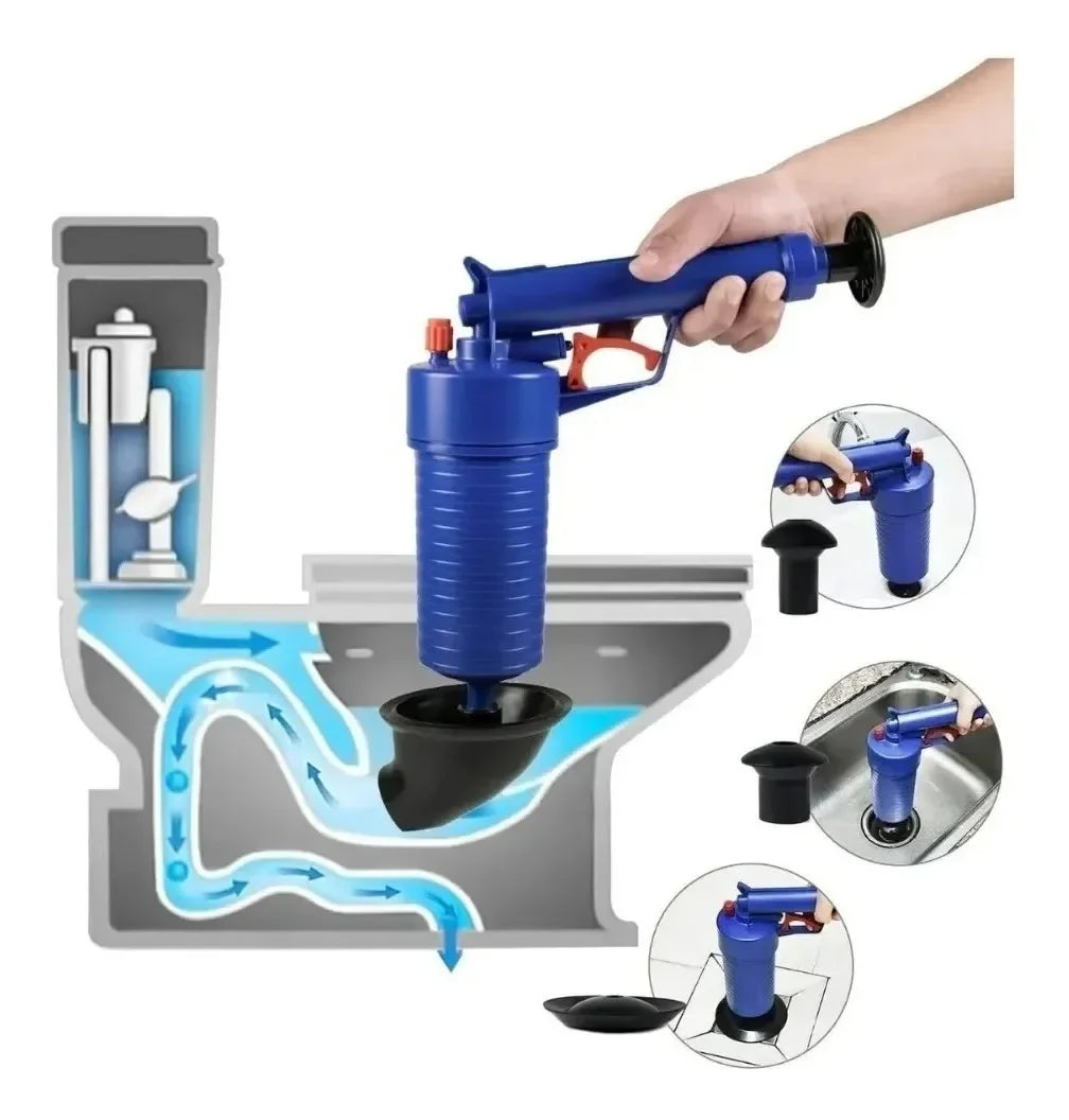 💦 Pistola Destapa Cañerías Profesional