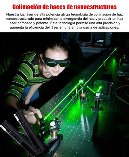 Luz Láser de Punto Único Rojo y Verde