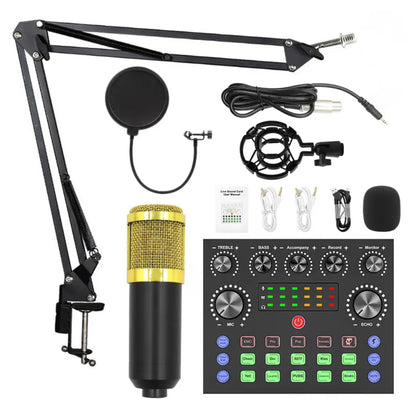 KIT MEZCLADORA PROFESIONAL + MICRÓFONO CONDESADOR