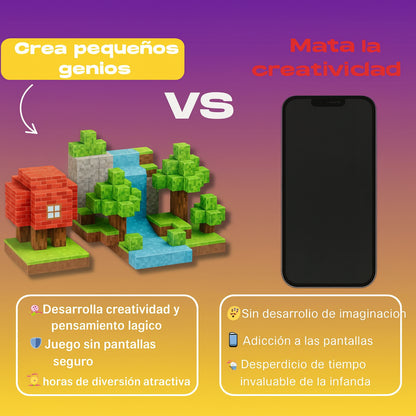 Bloques magnéticos BeeFun BeeBricks – 100 piezas + Envío GRATIS