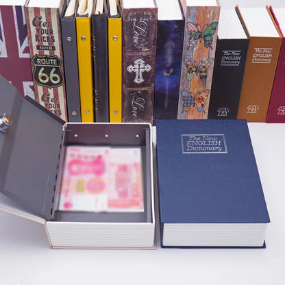 🔑Caja fuerte secreta en forma de libro💵