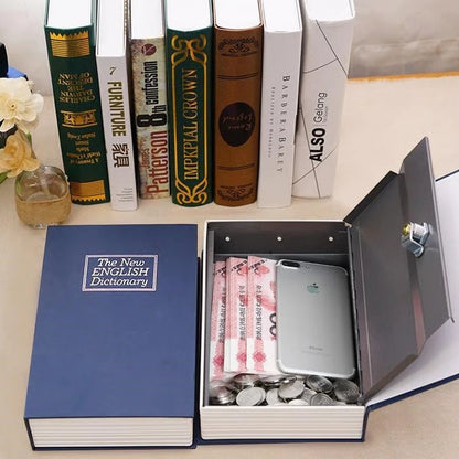 🔑Caja fuerte secreta en forma de libro💵