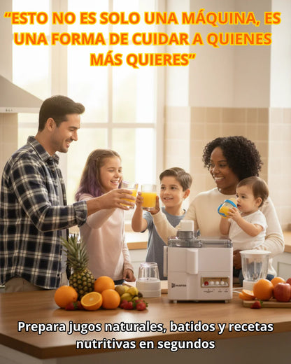 LICUOEXTRACTOR DE JUGOS 4 EN 1