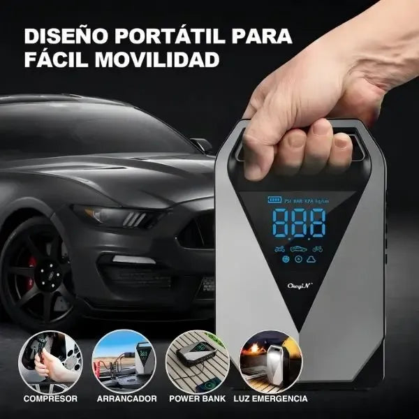 Arrancador Compresor Matrix - 4 en 1