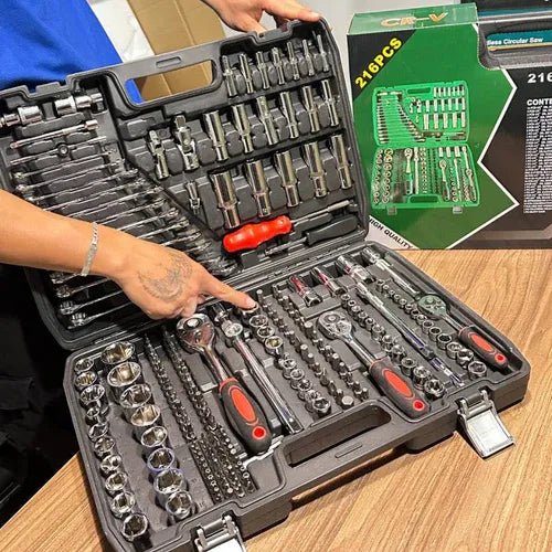 Set de 216 Piezas para Todos tus Trabajos