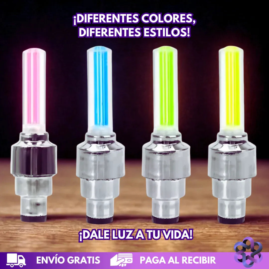 Luces para llanta de Carro o Moto NightRide Led 🚨🚘 🏍️