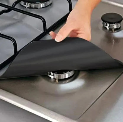 Protectores Reutilizables para Fogón | Cocina Limpia (Pack x4) +500 vendidas 📦