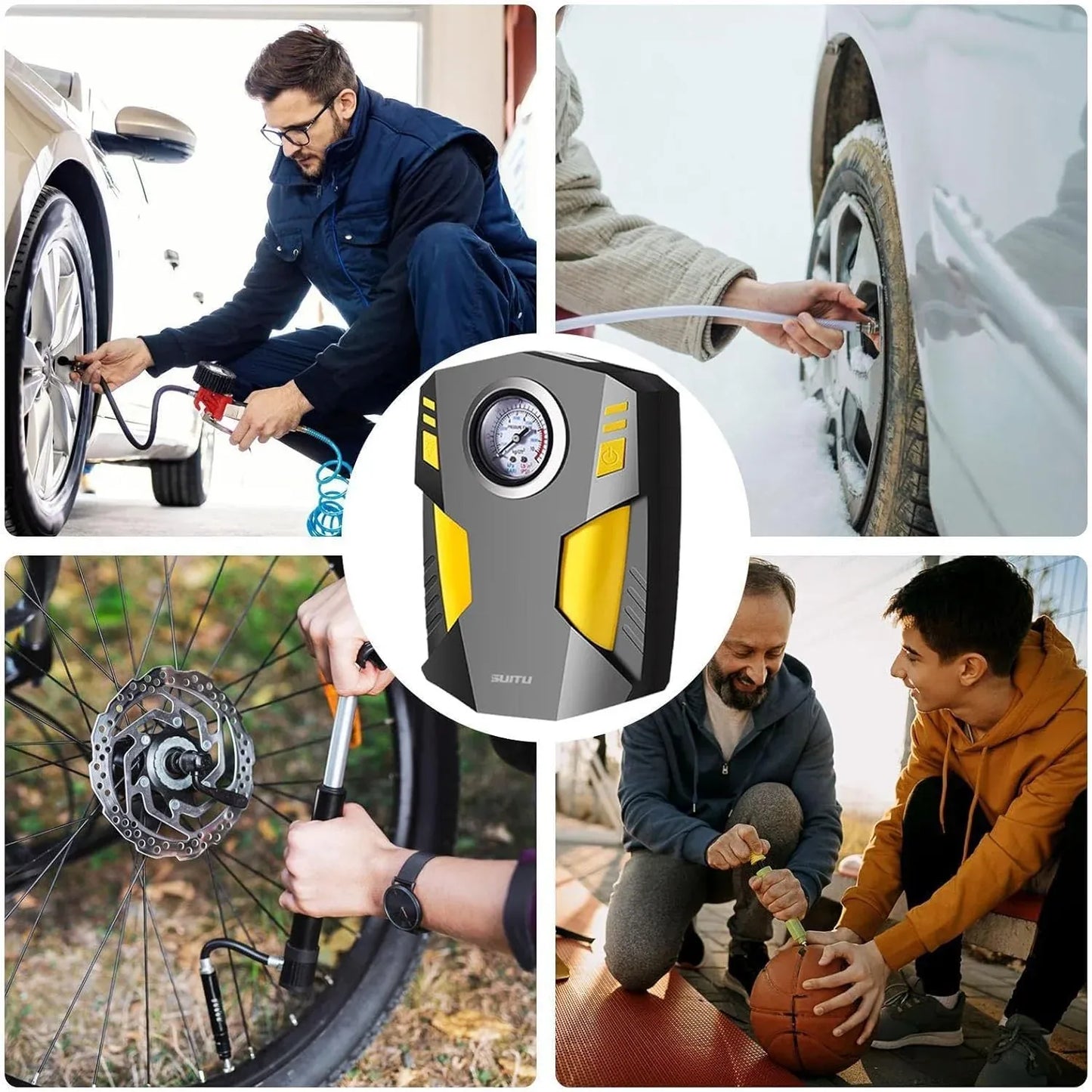 TurboAir Pro™: ¡Infla tus llantas en solo 1 minuto!