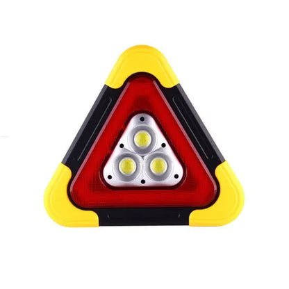Luz de advertencia triangular de emergencia solar 3 en 1 en la carretera