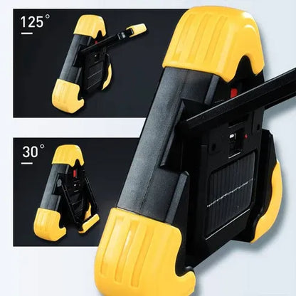 Luz de advertencia triangular de emergencia solar 3 en 1 en la carretera