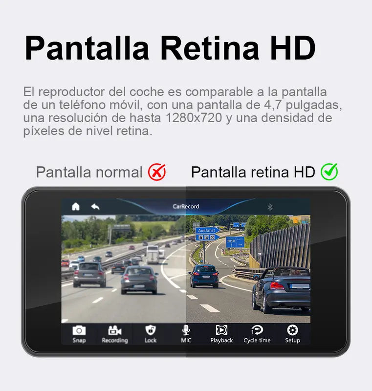 Apple CarPlay & Android Auto - GPS - Cámaras - Seguridad Total en Cada Ruta