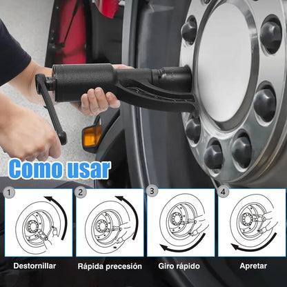 🔧Torque Multiplicador de Fuerza Industrial 8 Dados Potencia y Precisión en tus Manos