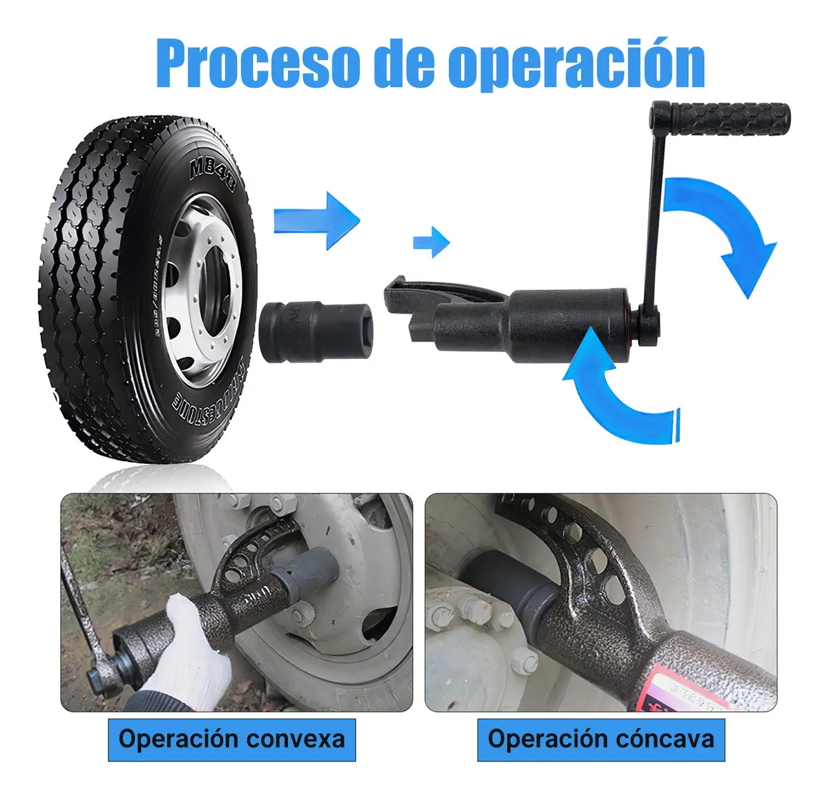 🔧Torque Multiplicador de Fuerza Industrial 8 Dados Potencia y Precisión en tus Manos