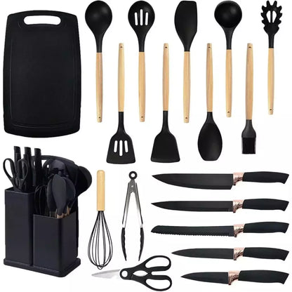 Kit de cocina de 19 piezas en silicona de primera calidad