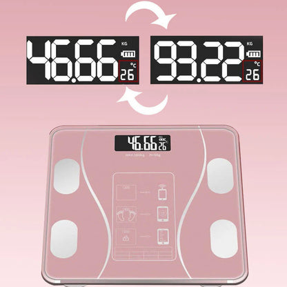 Báscula digital inteligente para medir peso y grasa corporal🏅🔥50% de descuento🔥