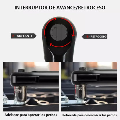 Llave de Carraca Inalámbrica Profesional 20V MAX Compatible con Baterías DeWalt